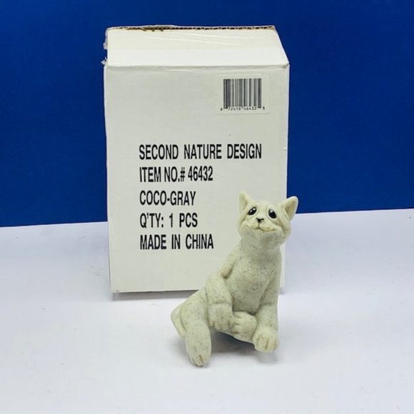 Quarry Critters cat kitten figurine CoCo sculpture - Picture 5 of 5